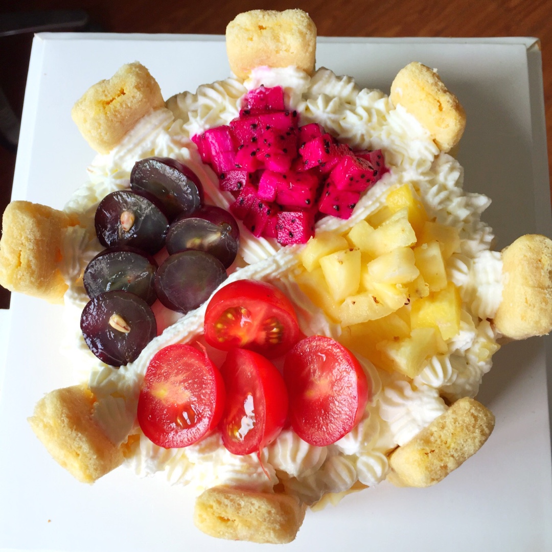 6寸戚风蛋糕（2蛋）