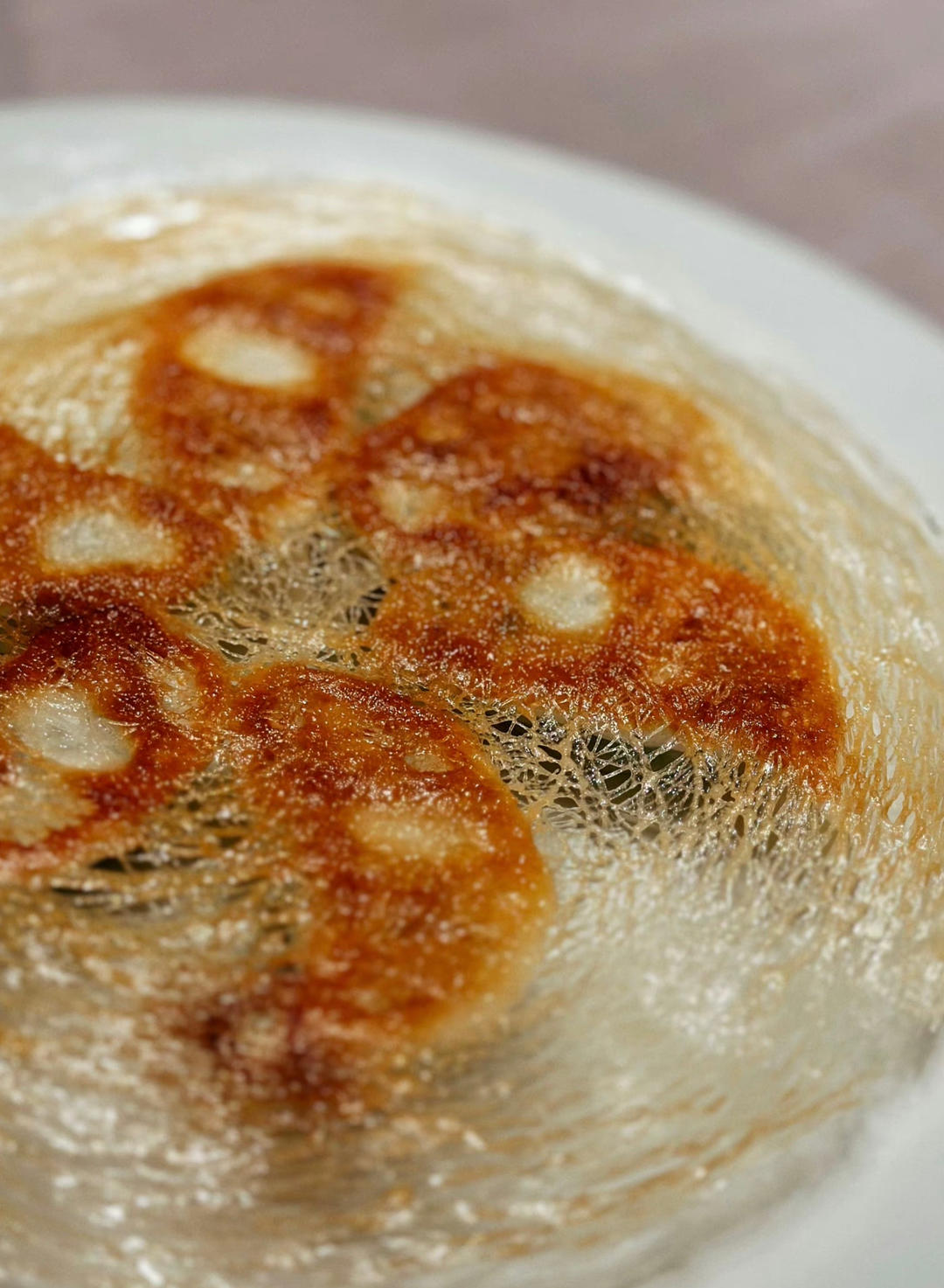 香脆美味的冰花煎饺