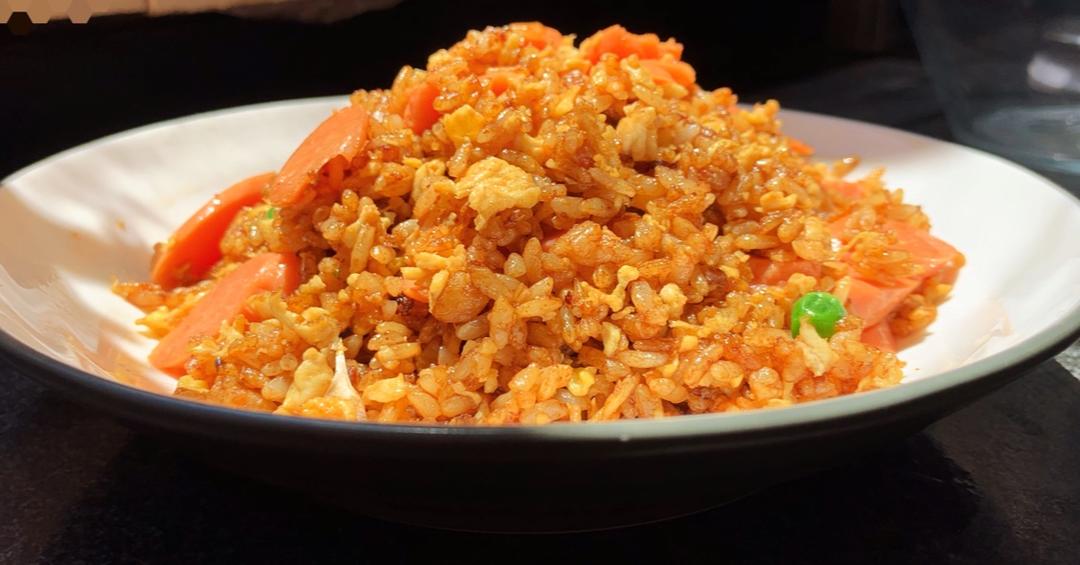 蒜香沙拉酱炒饭
