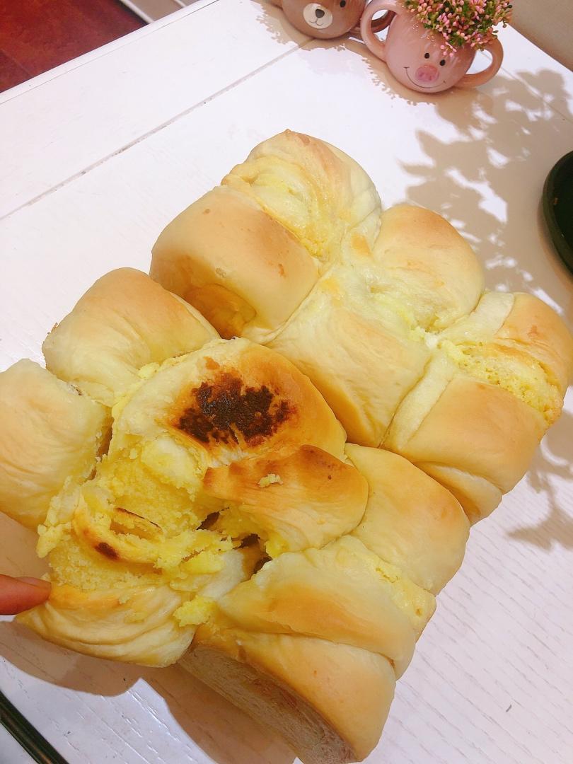 【奶酥吐司】｜简单快手版｜不用开酥