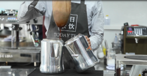 普洱茶港式拉茶做法——今日茶饮免费奶茶培训 饮品配方做法制作教程的做法 步骤6