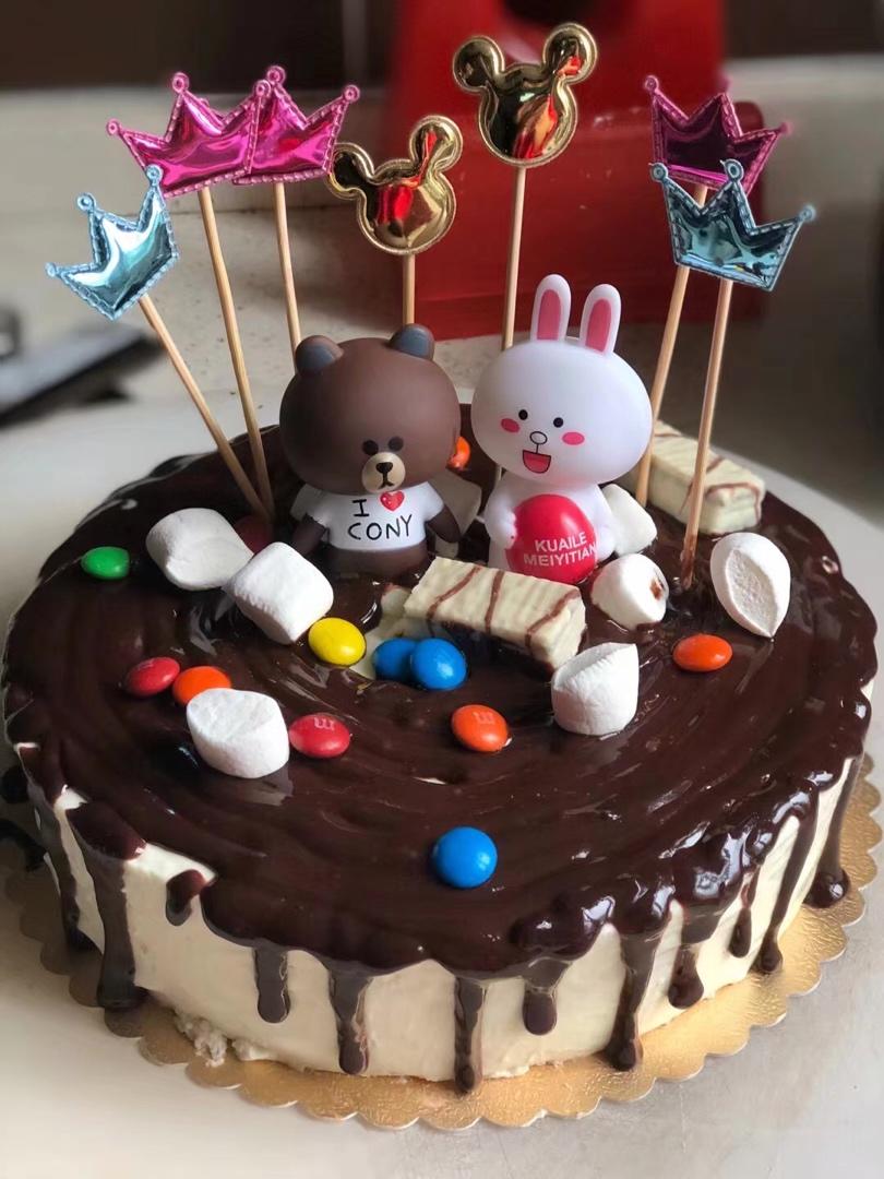 巧克力淋面蛋糕