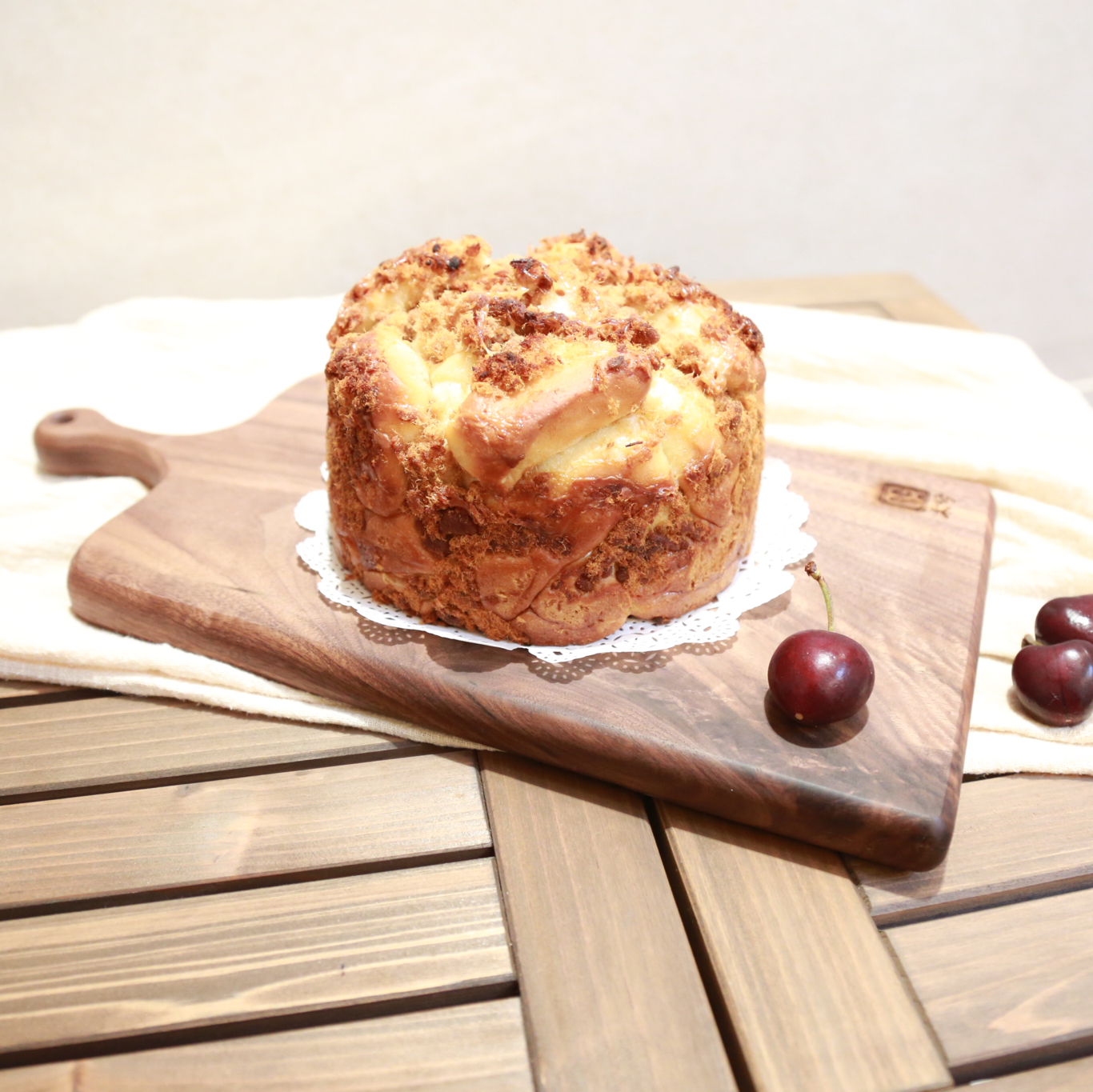 肉松手撕面包—超软会爆浆的面包哟