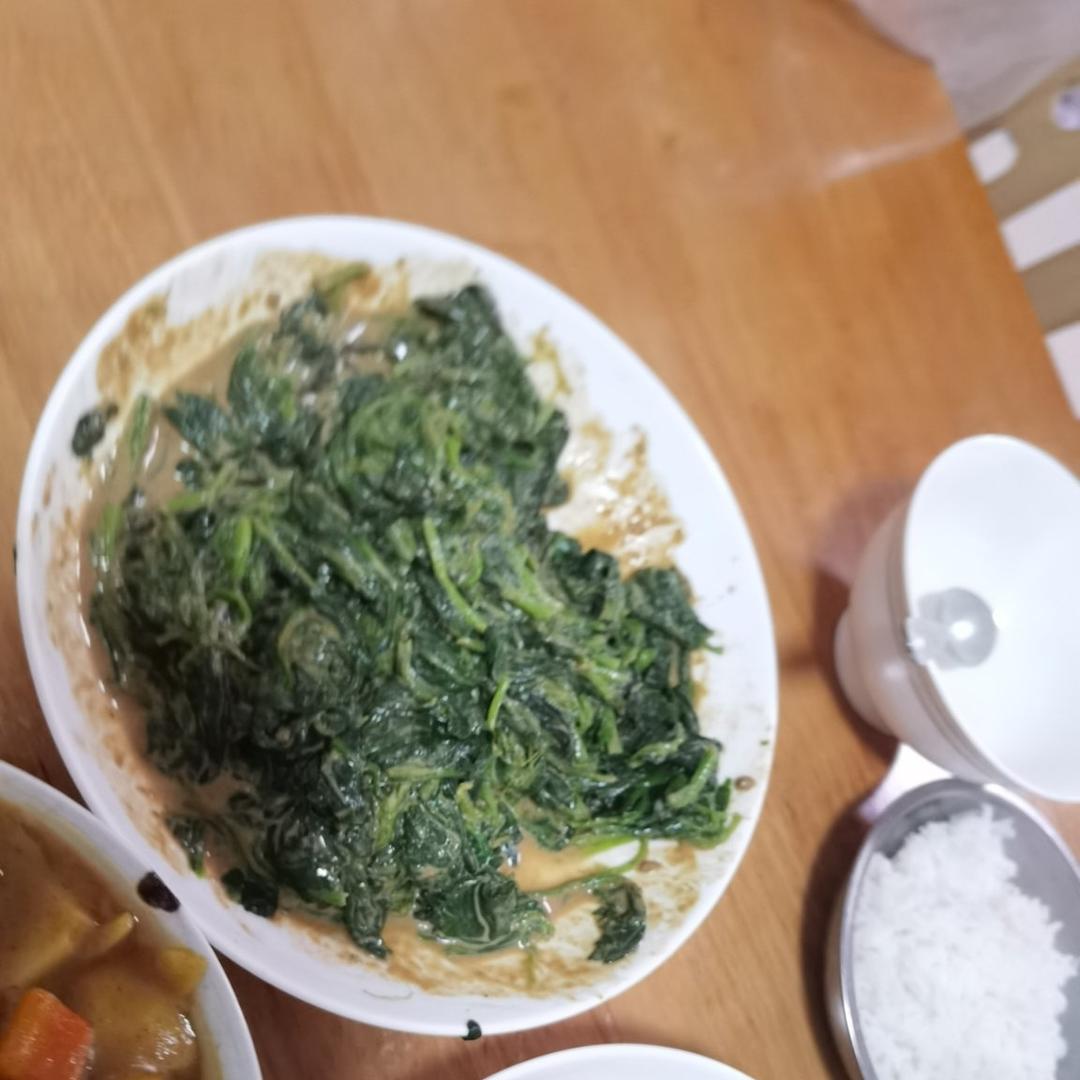 老少都爱吃的麻酱拌菠菜