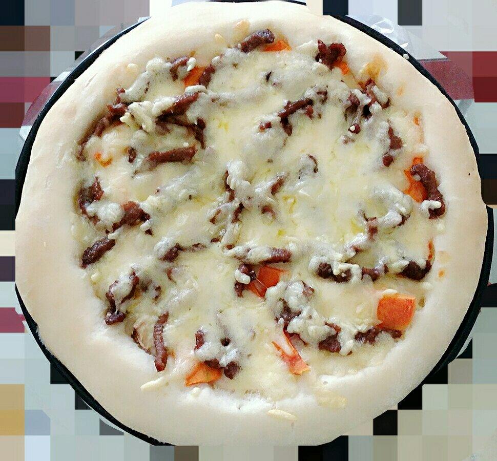 黑椒牛肉厚底披萨