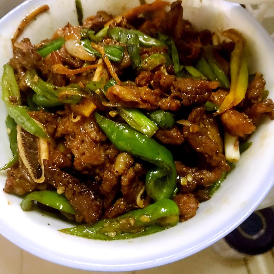 青椒牛柳
