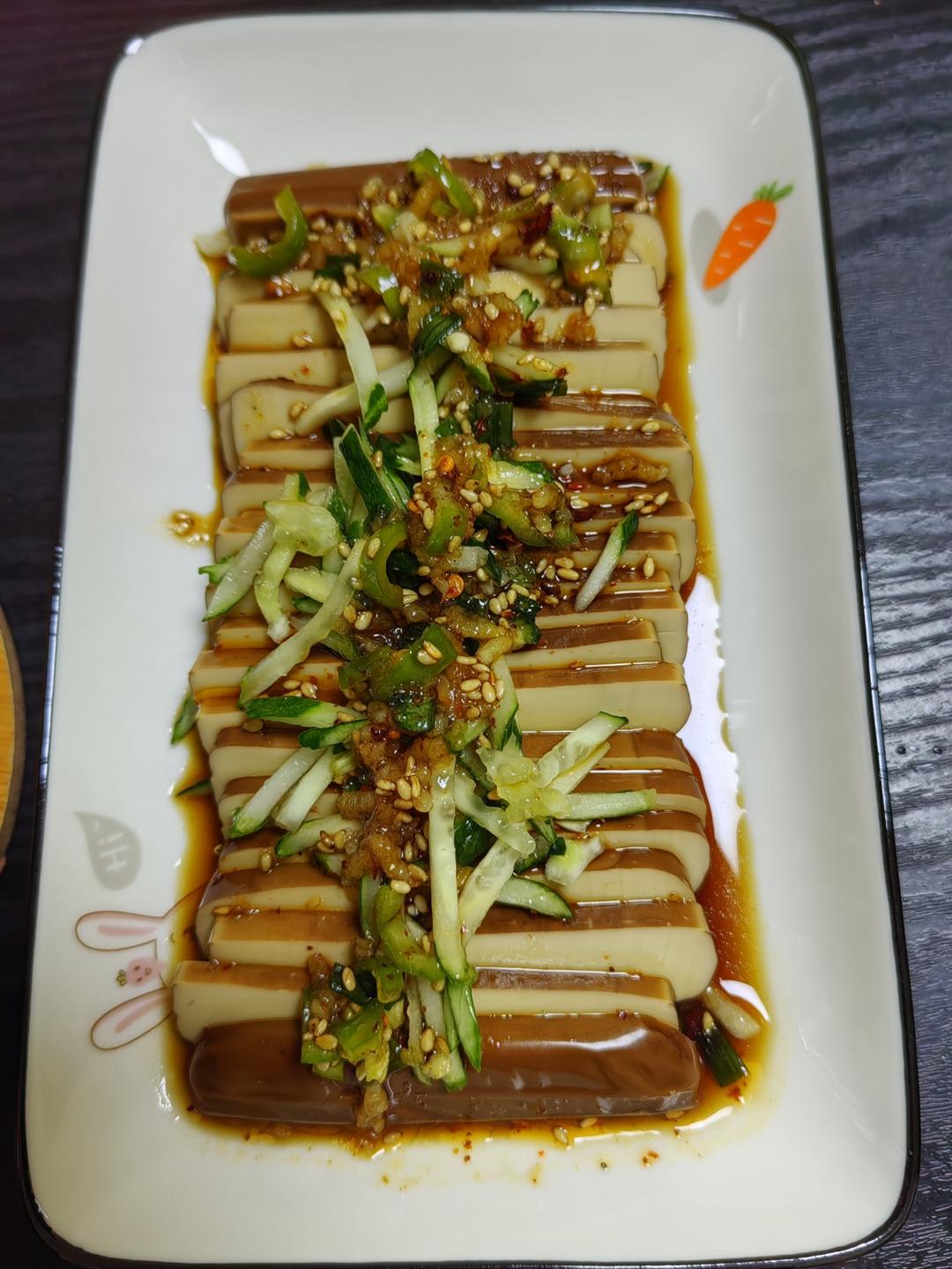 万能凉拌汁之凉拌鸡蛋干