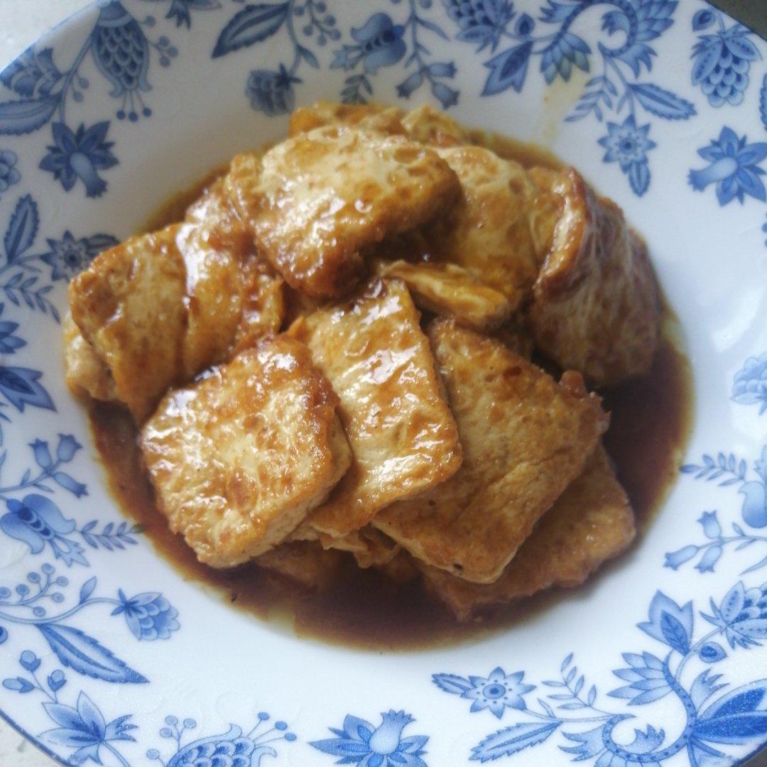 蚝油嫩豆腐