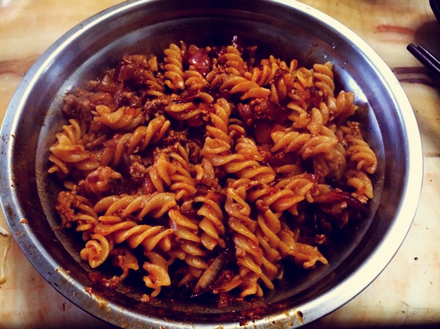 家庭100种意面｜番茄肉酱通心粉