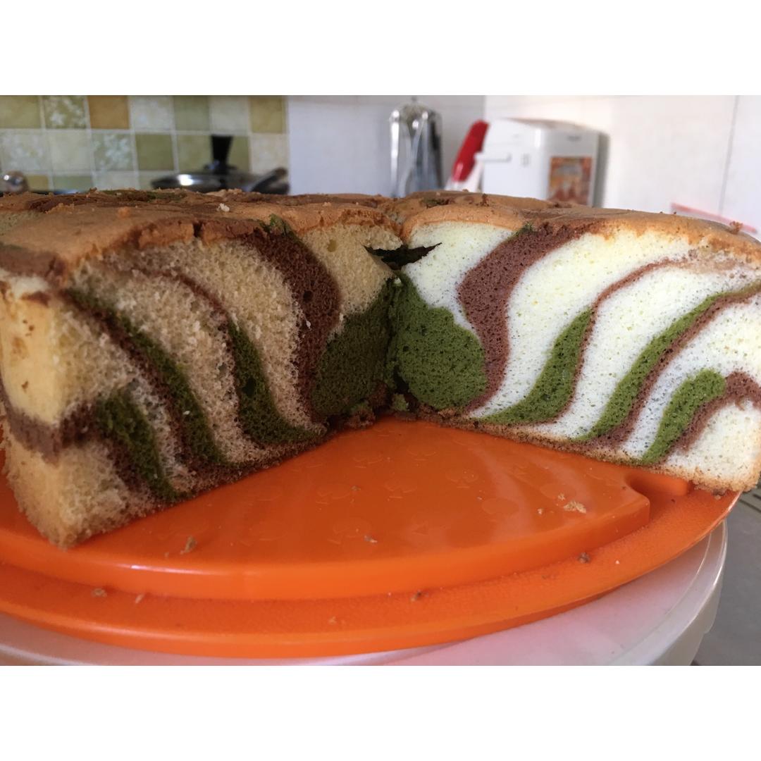 “老公”炫彩戚风蛋糕