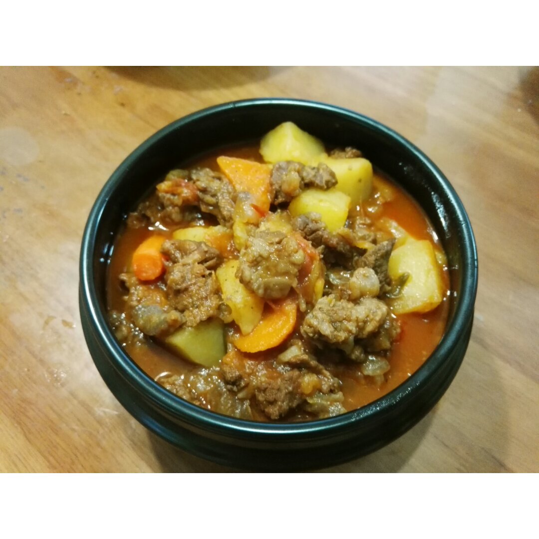 土豆炖牛肉
