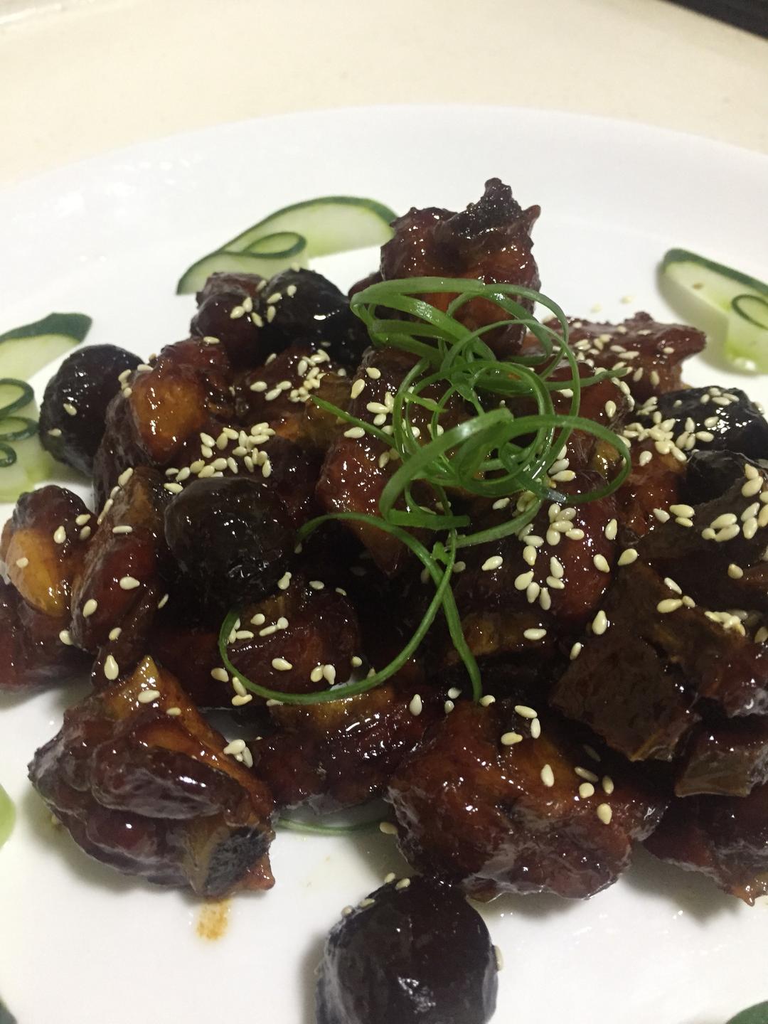 话梅糖醋排骨的做法