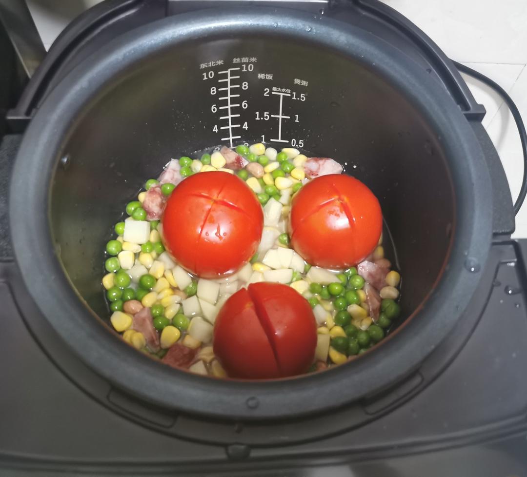 就是任性整个番茄饭豪华版