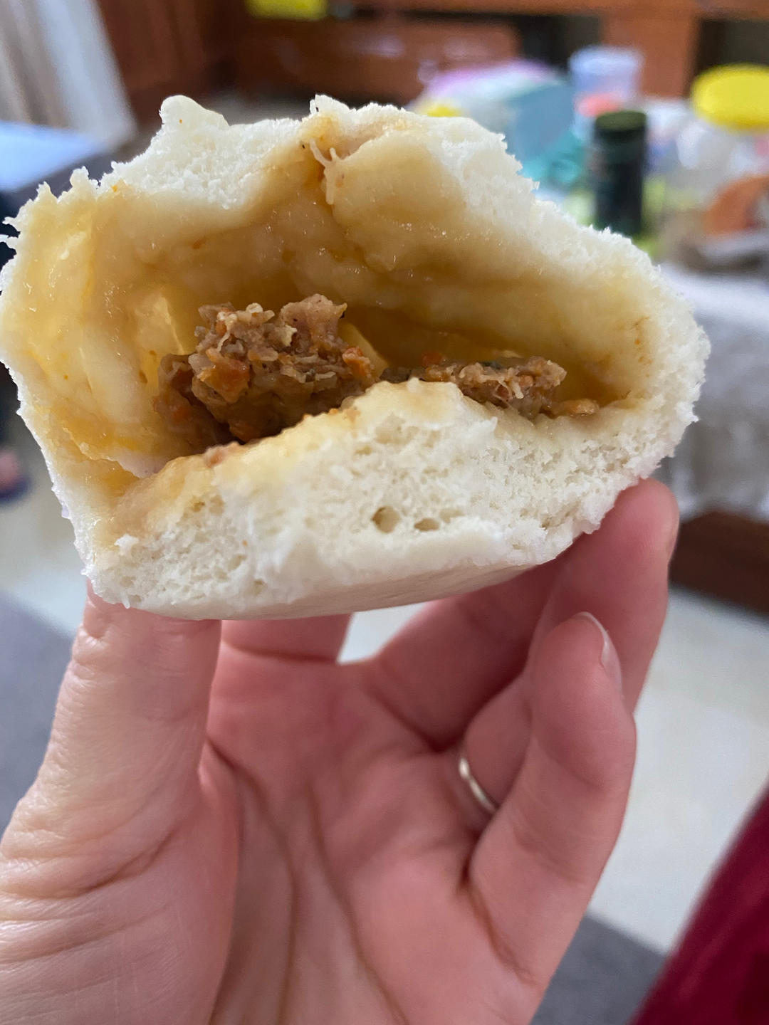 一次发酵肉包子