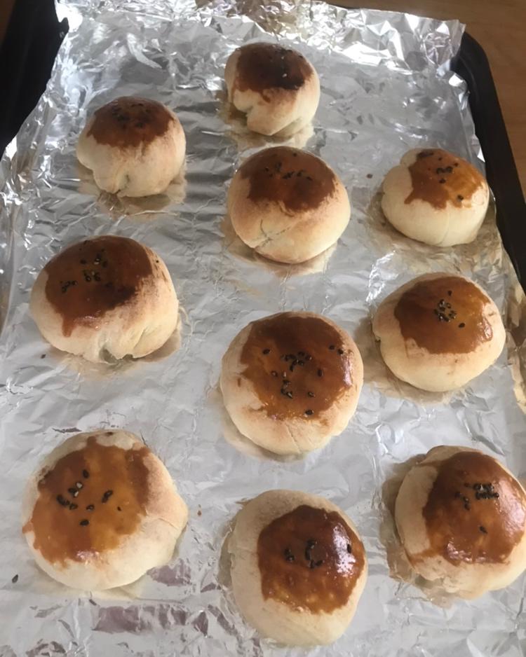 红豆酥饼（附油酥不测漏的办法）