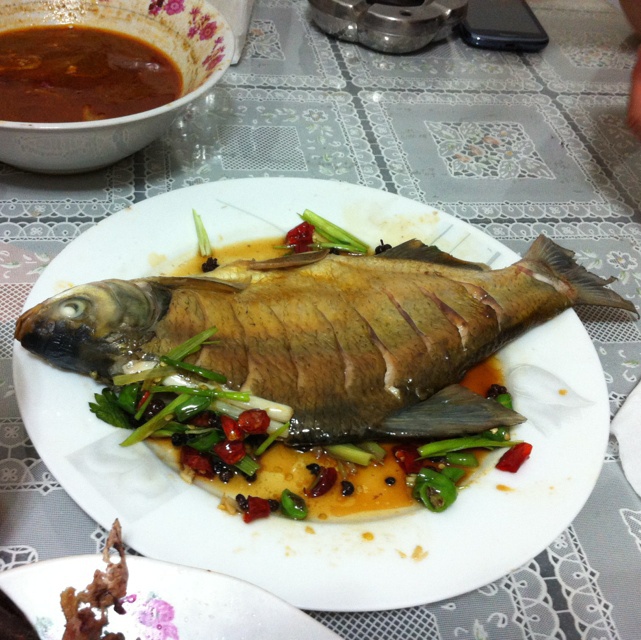 清蒸鳊鱼