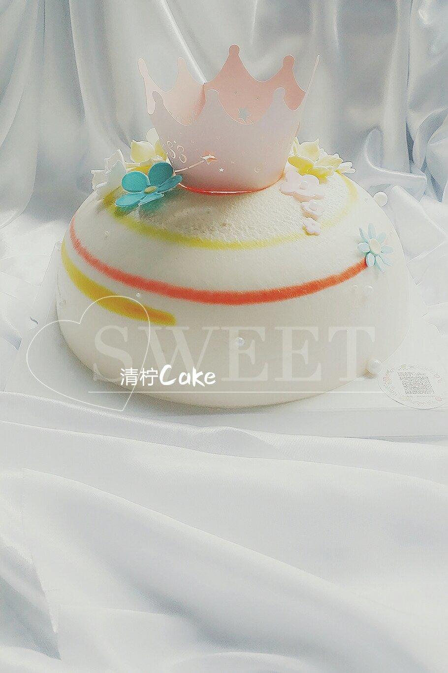 芒果奶油蛋糕装饰