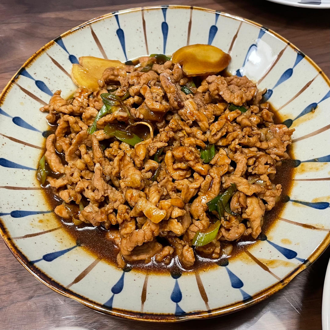 京酱肉丝