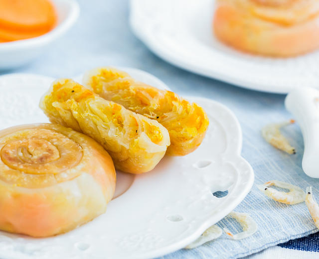 虾皮胡萝卜饼的做法