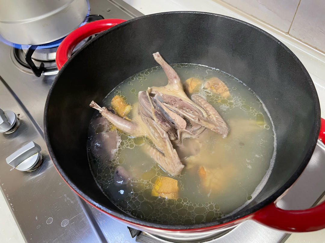 清炖鸽子汤（汤鲜肉嫩）