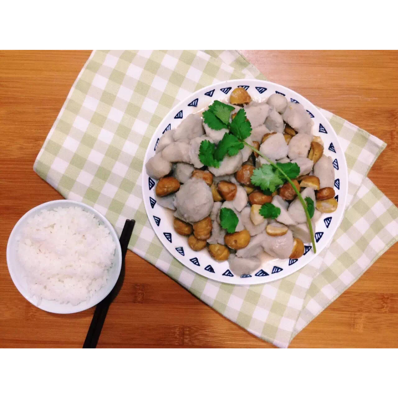 板栗炖芋头