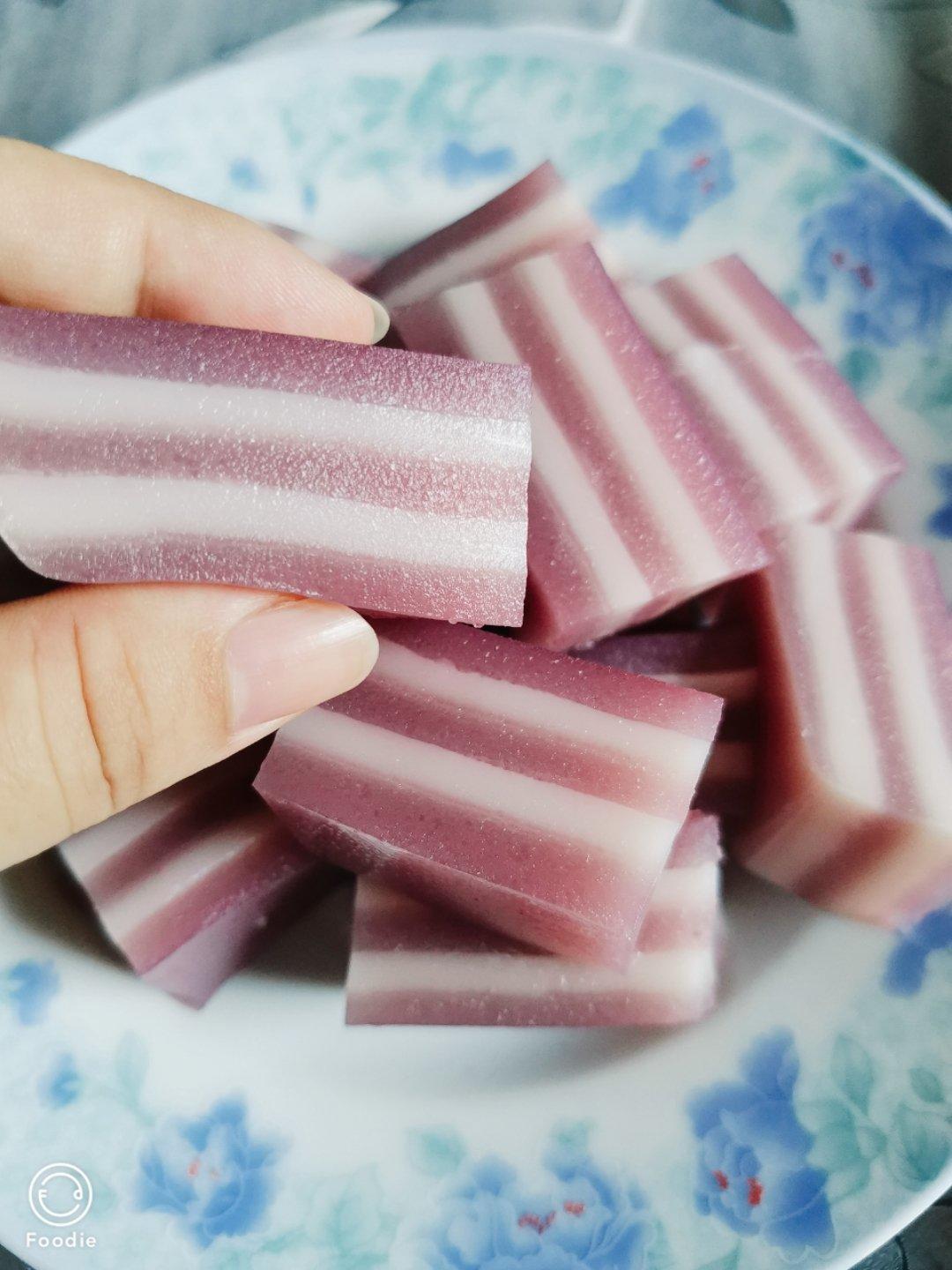 紫薯椰汁千层糕