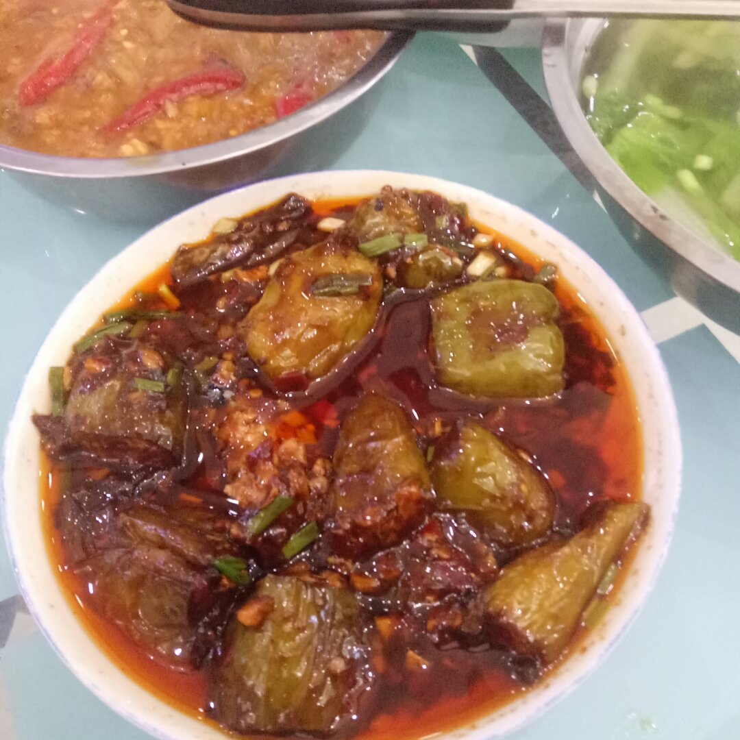 下饭菜肴--青椒酿肉
