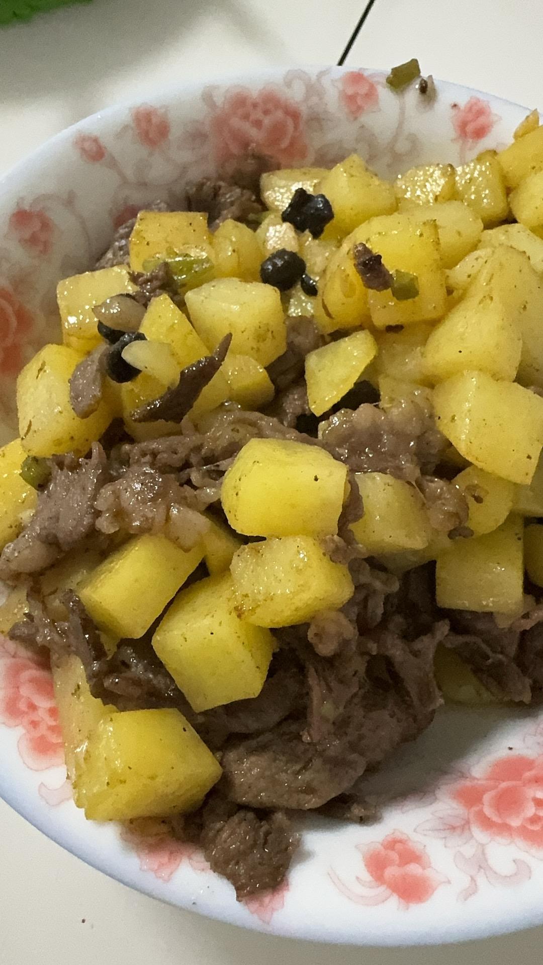 土豆牛肉卷