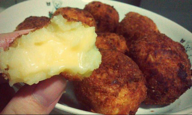 流心藜麦土豆球