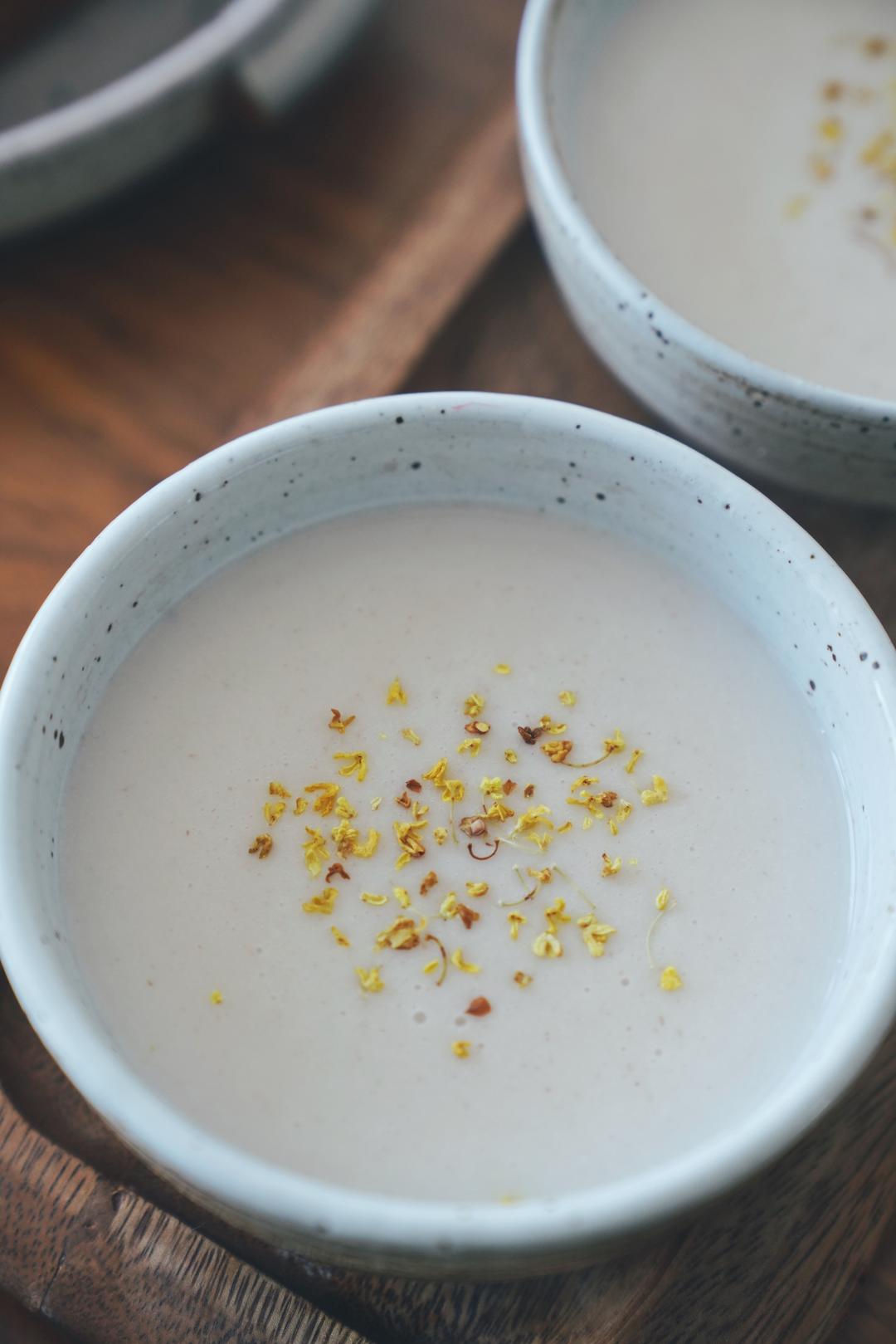 银耳山药米糊的做法