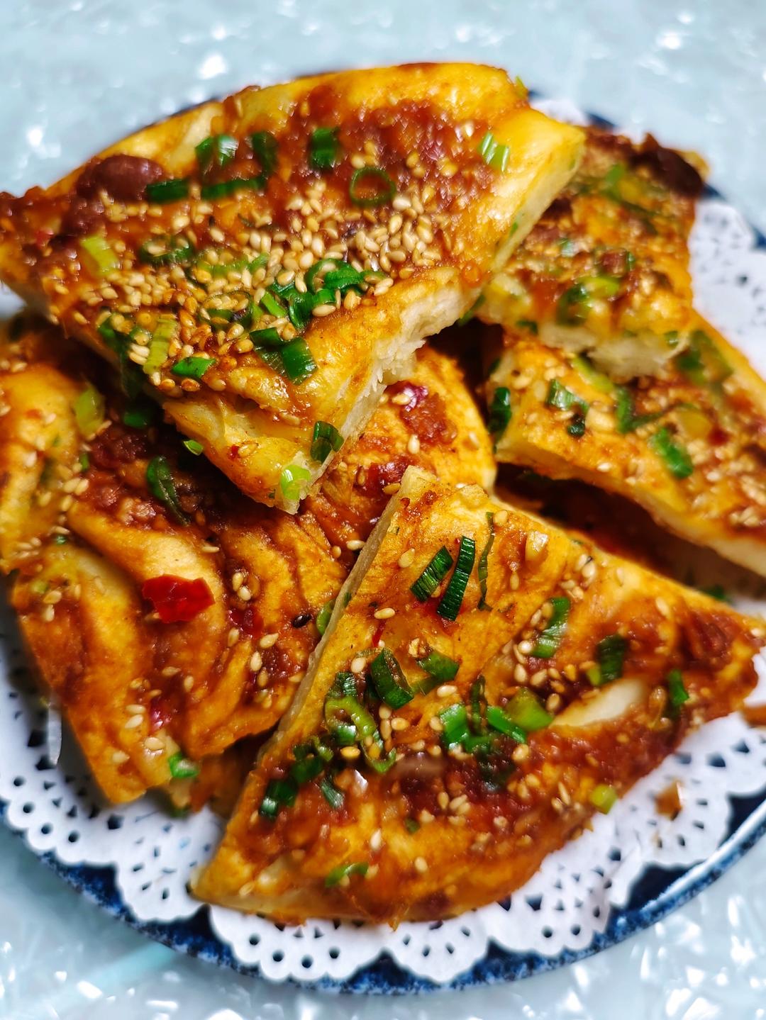 酱香饼：秘制酱汁