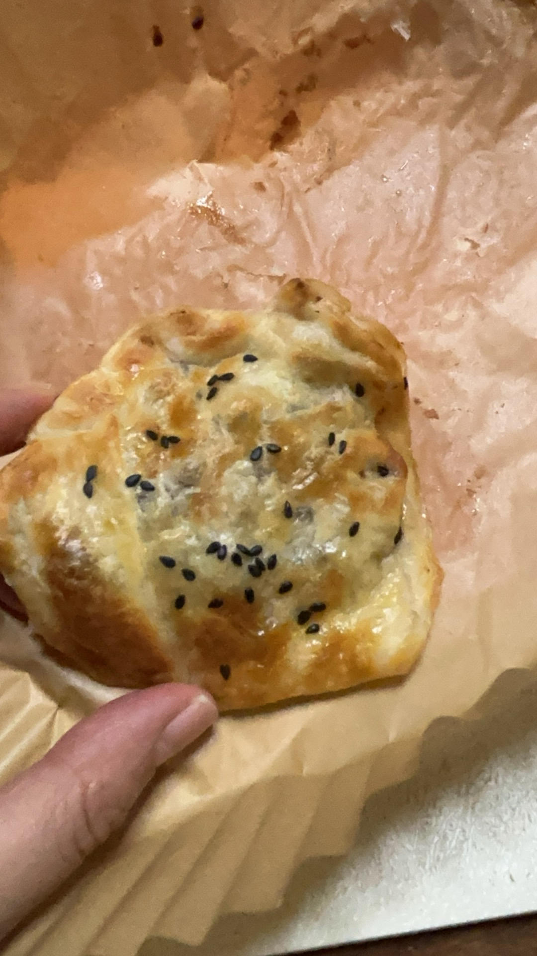 红豆派（手抓饼、空气炸锅版）