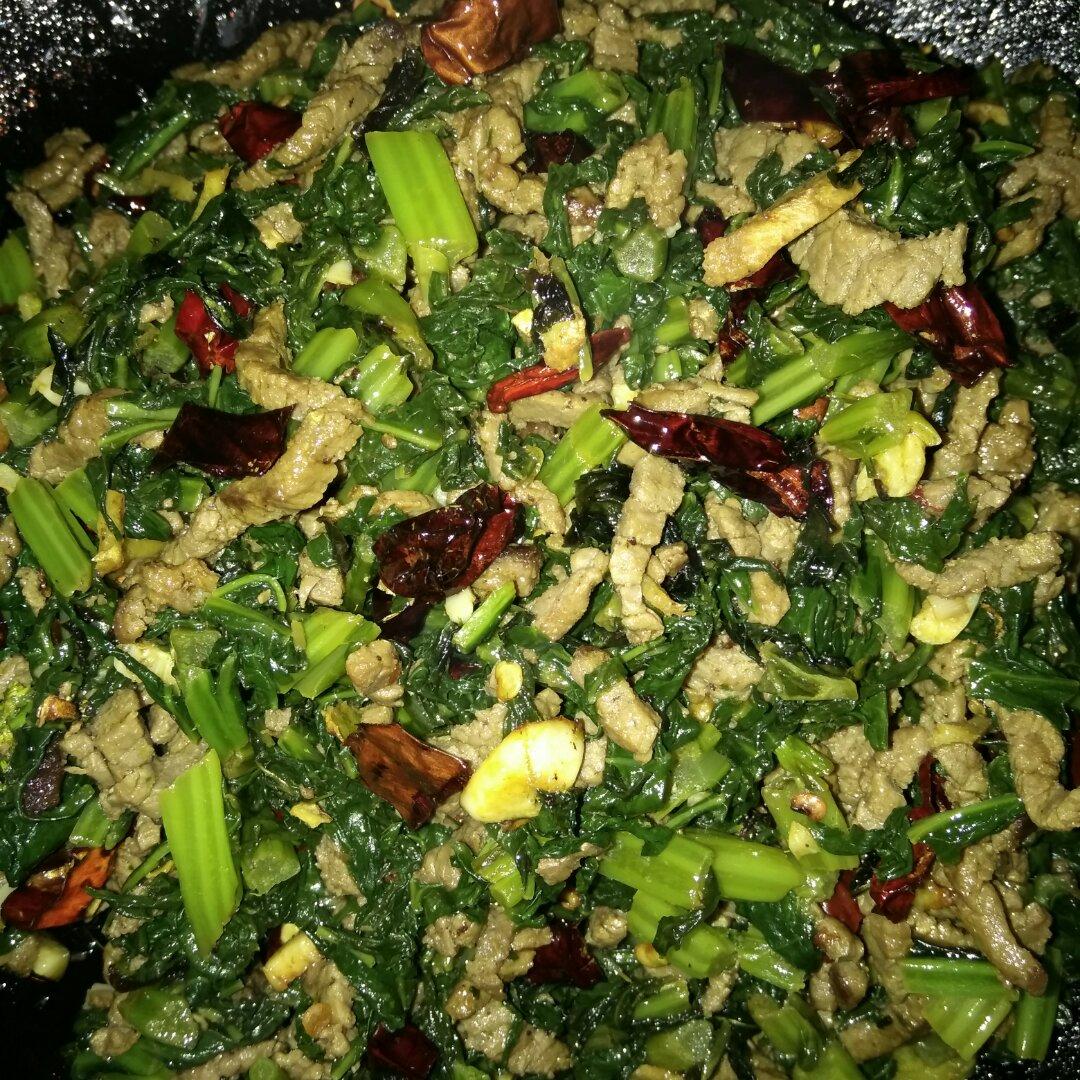 青菜牛肉