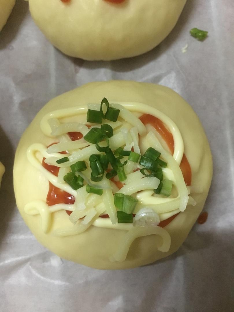 超软葱香芝士包（淡奶油面包体）