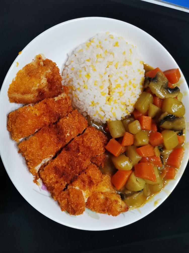 好吃不过【咖喱鸡排饭】🍛手把手教你做美食