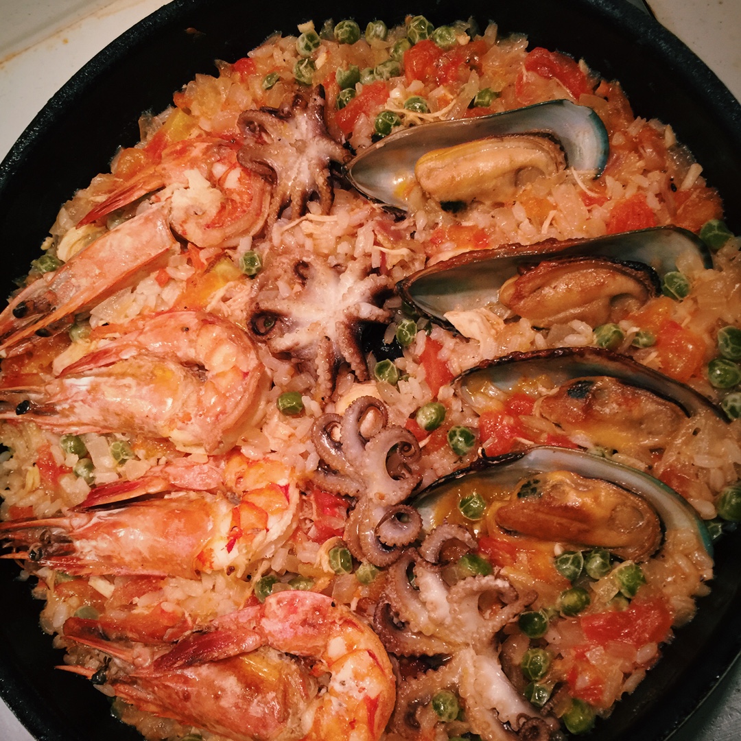 正宗paella 西班牙海鲜饭