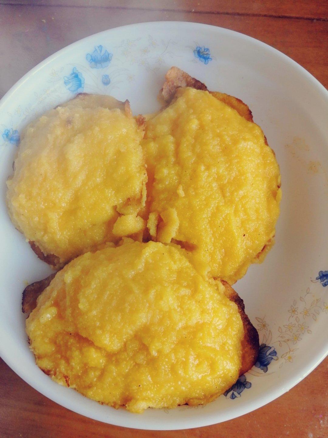 正宗东北玉米面大饼子
