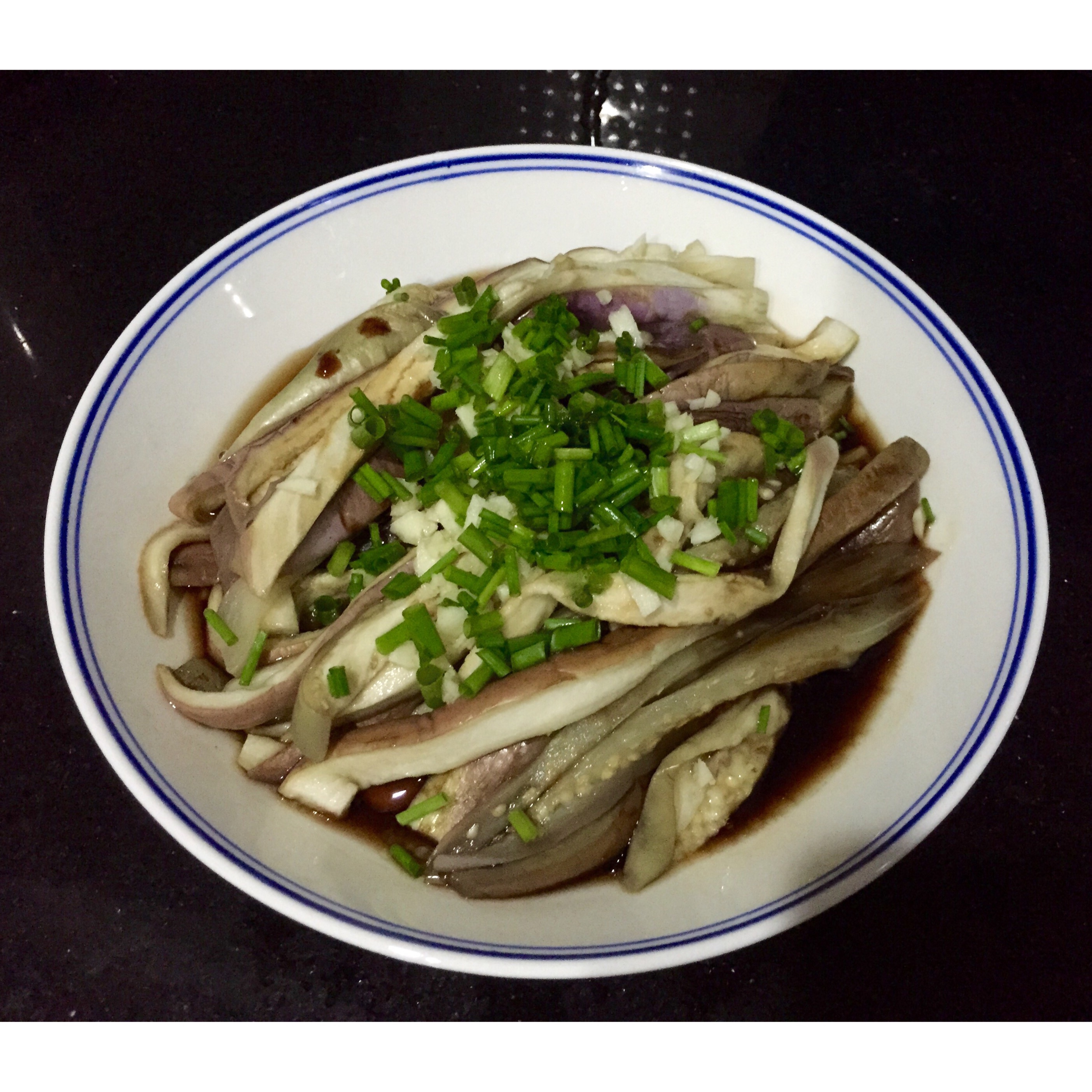 凉拌蒸茄子