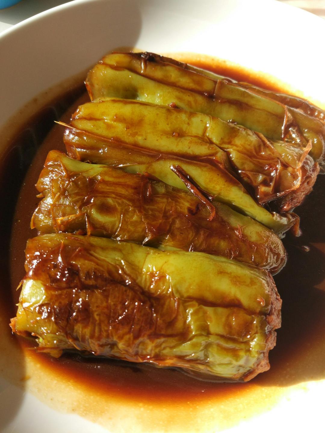 下饭菜肴--青椒酿肉