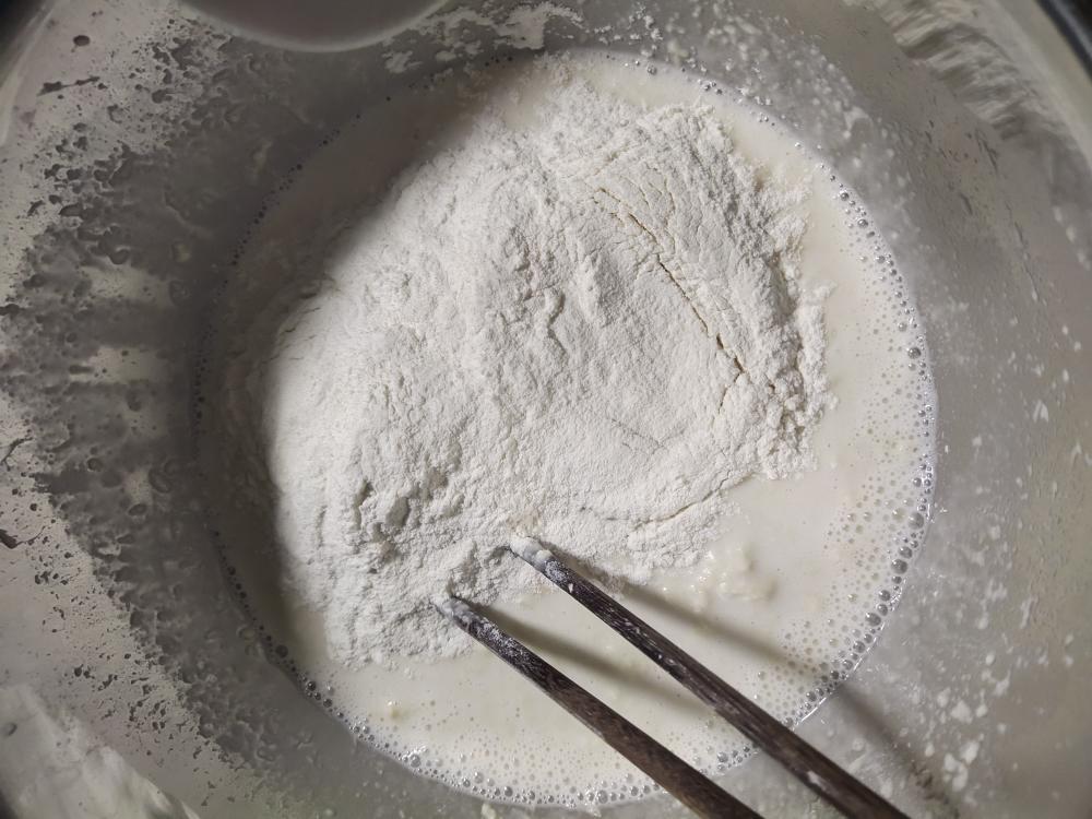 纯奶手撕吐司的做法 步骤1