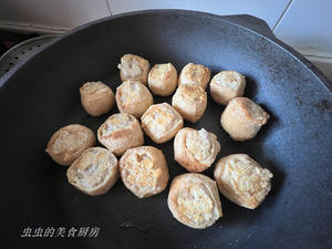 家常油果酿/油豆腐酿的做法 步骤5