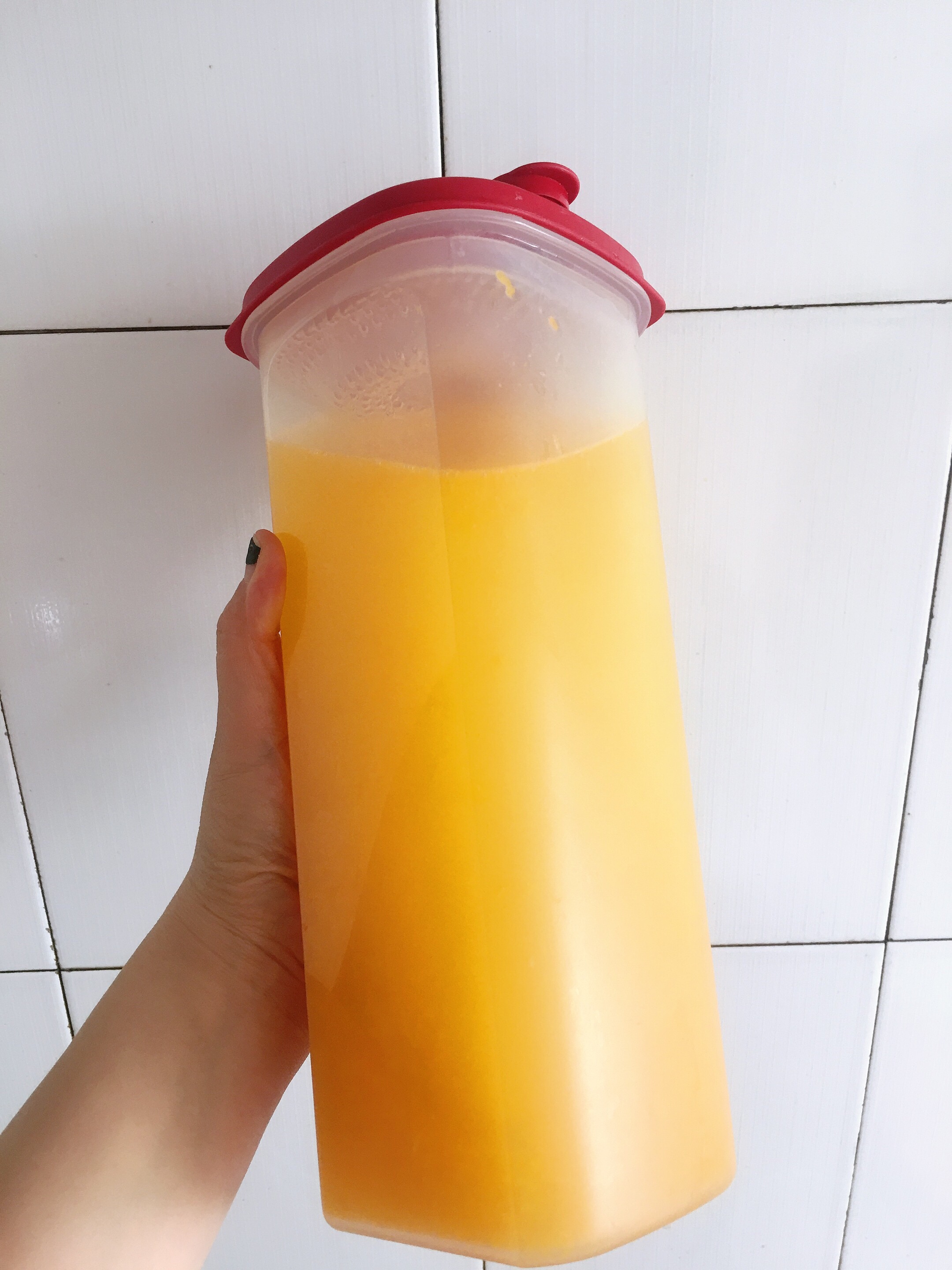 超简单 又好味的果粒橙桔子汁饮料的做法