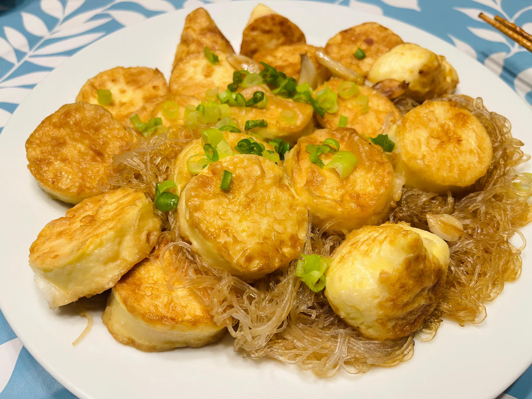 皮脆肉滑的日本豆腐煲