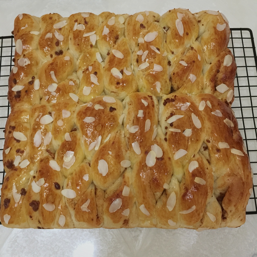 肉松酸奶排包～中种