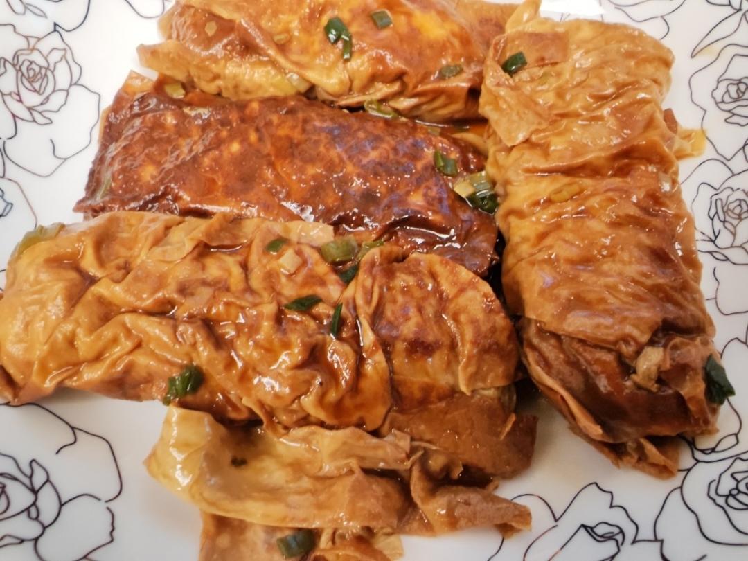 上海黄酱包（豆腐衣包肉）