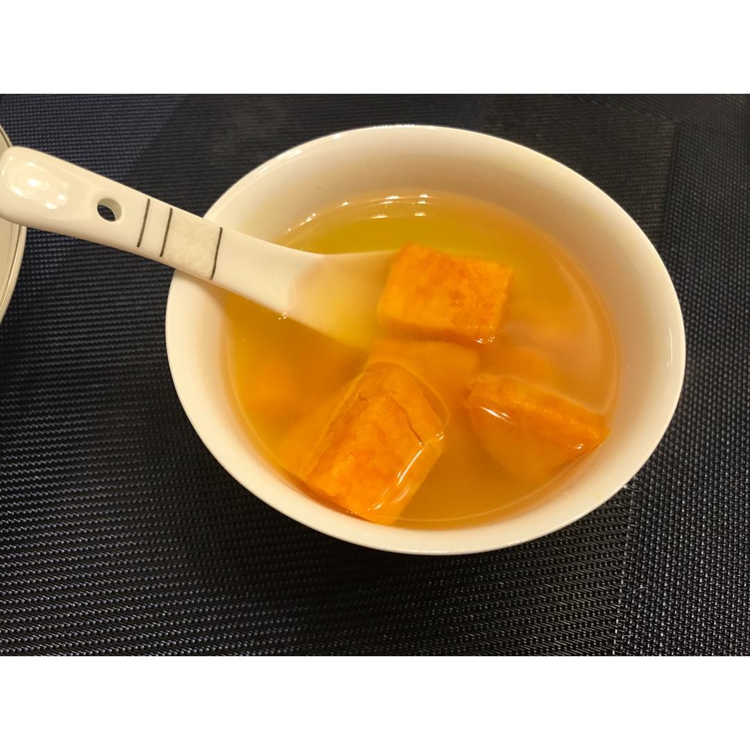 慵懒小摩羯做的红薯汤