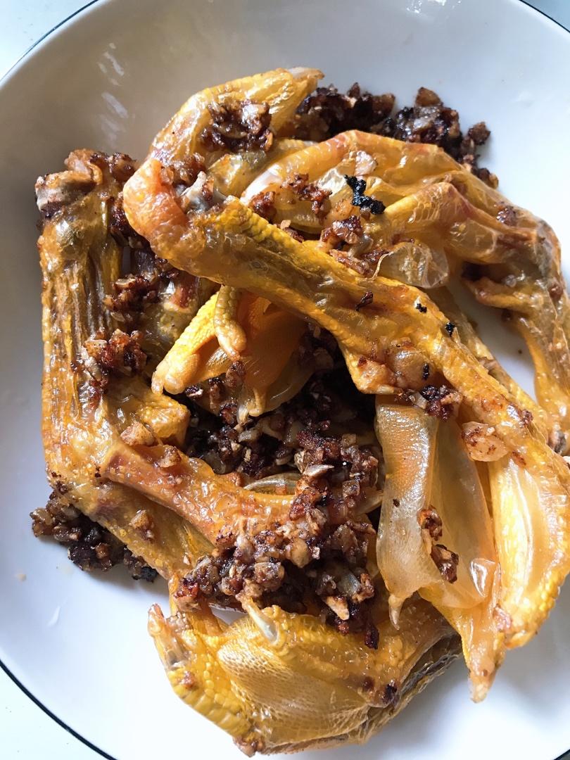炸鸭脚