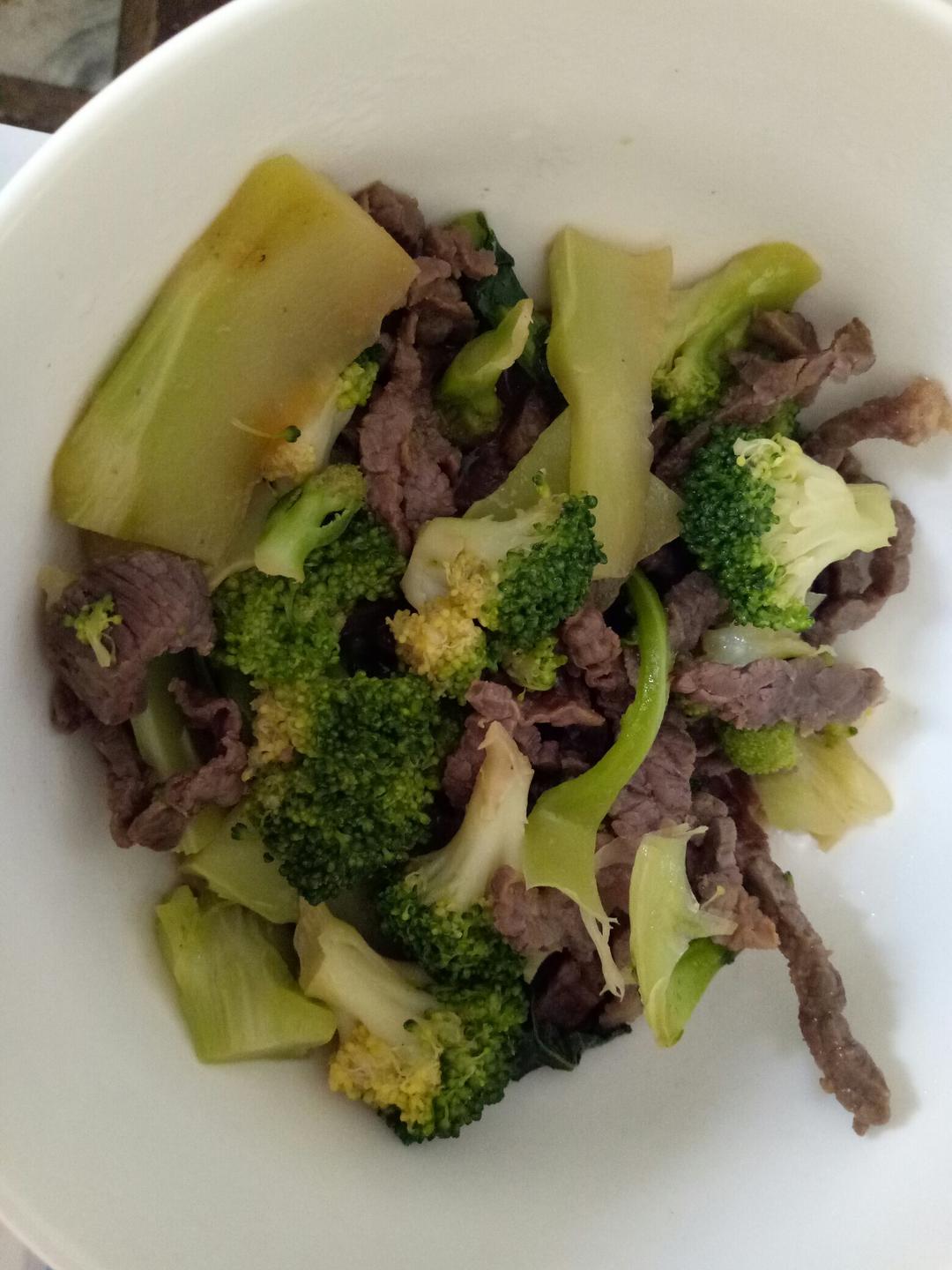 【健康三餐】牛肉炒西兰花