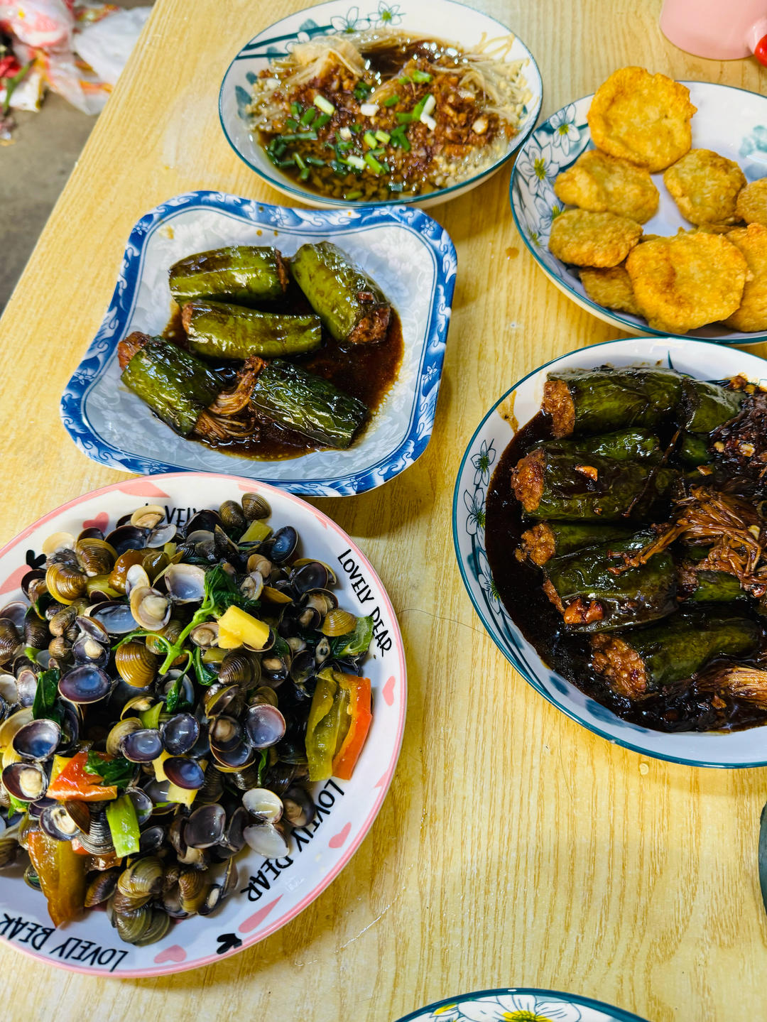 青椒卷金针菇，无敌下饭