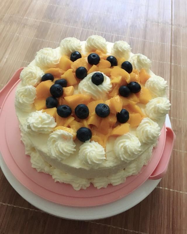 当家掌柜做的水果奶油生日蛋糕